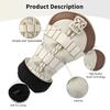 1pc Golf Club Headcovers Decorable Anti-Scratch Protection Cover For Golf 1/2/UT Wooden Pole Covers Replace Accessories