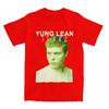 Yung Lean Swedish Rapper TShirt Singer Hippie T Shirts ShortSleeve Classic Tshirt Summer Cotton ONeck Plus Size 5XL Tees