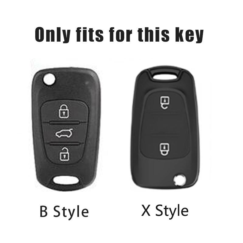 AAOD1 Zinc Alloy Leather Car Remote Key Case for Kia Sportage For Kia Sportage 3 Ceed Rio Soul Optima K5 K2 Cerato For Kia Picanto