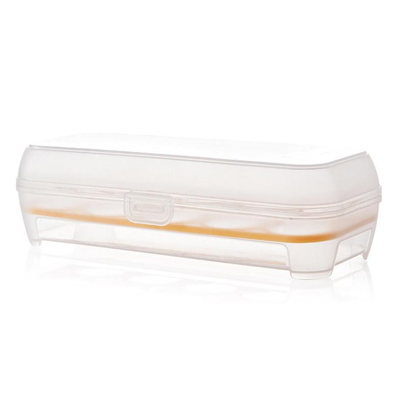 Caja de Huevos de Cocina de 15 Compartimentos Organizador de Alimentos Bandeja de Almacenamiento para Accesorios de Refrigerador de Cocina