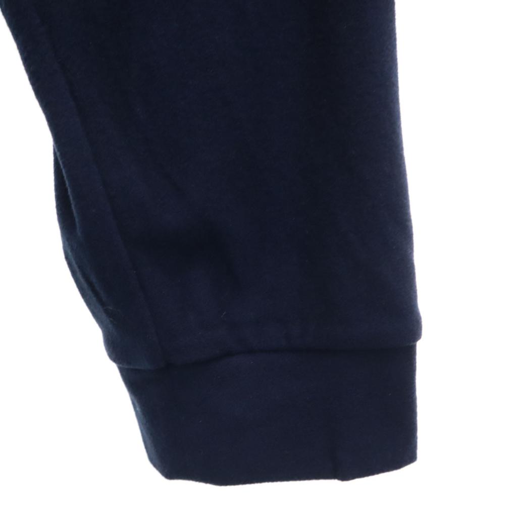 LANVIN SPORT made in Japan Langarm Hoher Kragen Größe 40 Marineblau Herren Gebraucht