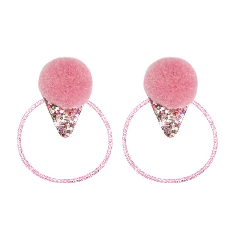 Five-Pointed Star Sequin Elastic Hair Tie for Kids – No Damage Rubber Band