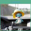 Pingente de Carro de Golfinho Acrílico Adorável Decoração Charmosa de Veículo Cartoon Para o Seu Auto
