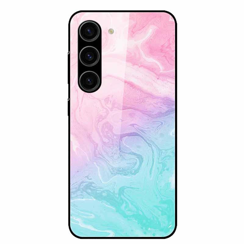 For Samsung Galaxy S25 Case Tempered Glass Hard PC Back Cover For Galaxy S 25 Plus Phone Cases S25Plus Silicone Bumper Shell Bag