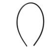 Simple Black Wide Headband 0.5/0.6/0.8/1.2/2/2.5cm Girl Women Plastic Hairband Toothed Anti-skid Head Hoop DIY Hair Accessories