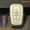 Shell Bag Car Remote Key Case Cover Protect For Toyota Prius Camry Corolla Chr C-Hr Rav4 Altis Land Cruiser Prado Avalon