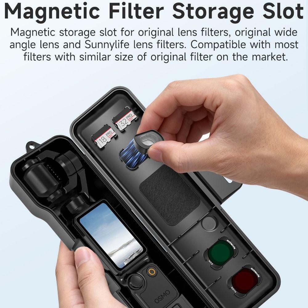 Dustproof Protective Shell Shockproof Storage Box for DJI Osmo Pocket 4 3 Camera Accessories
