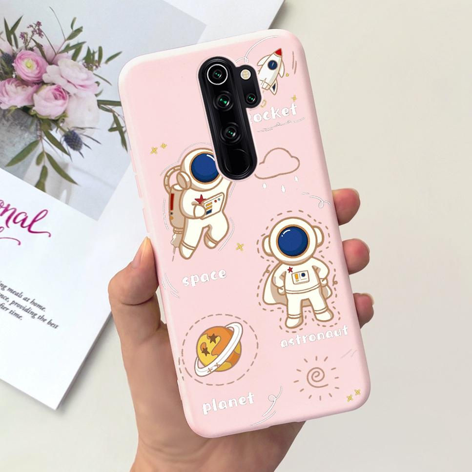 Neu Für Xiaomi Redmi Note 8 Pro 6,53" Hülle Niedliche Cartoon Weiche Silikon Rückseite Für Redmi Note 8Pro 8 pro Handy Schutzhülle