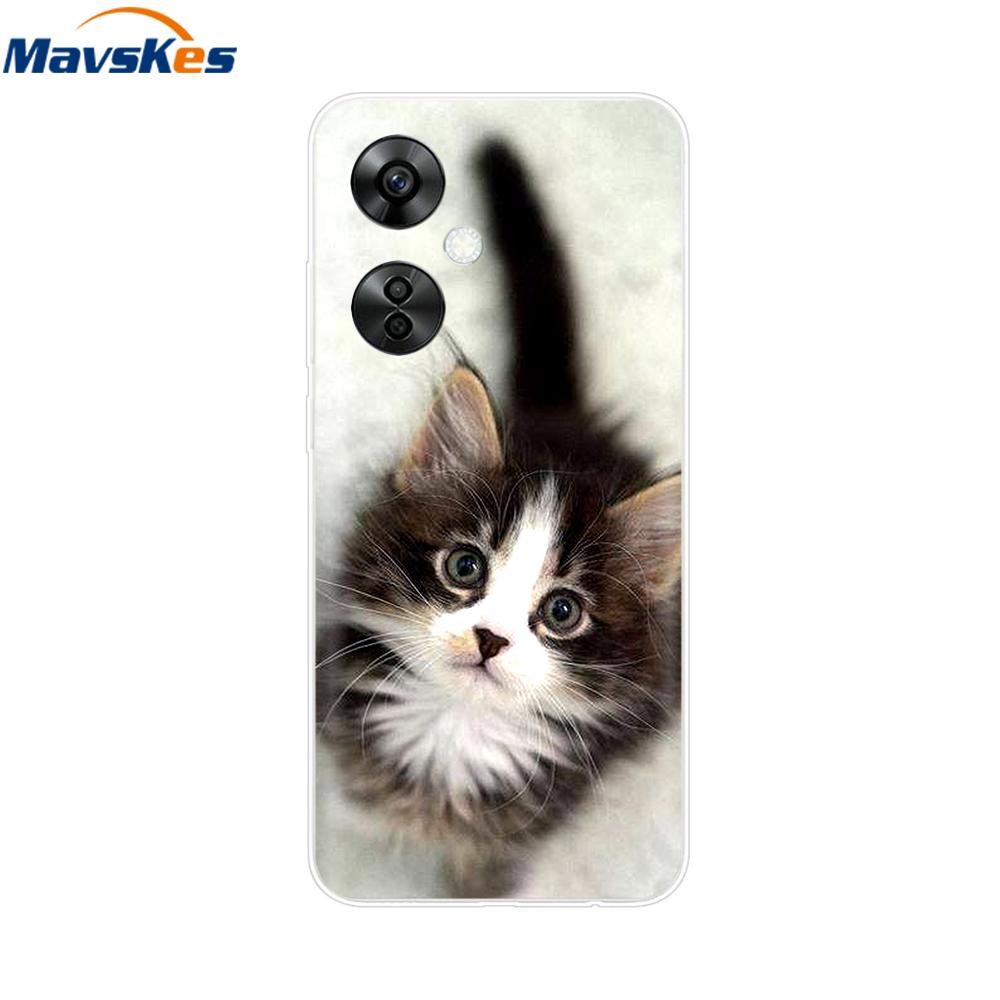 For OnePlus Nord CE 3 Lite Case Cartoon Soft Silicone TPU Clear Coque for OnePlus Nord CE3 Lite 5G Nord CE 3 Phone Covers Bumper