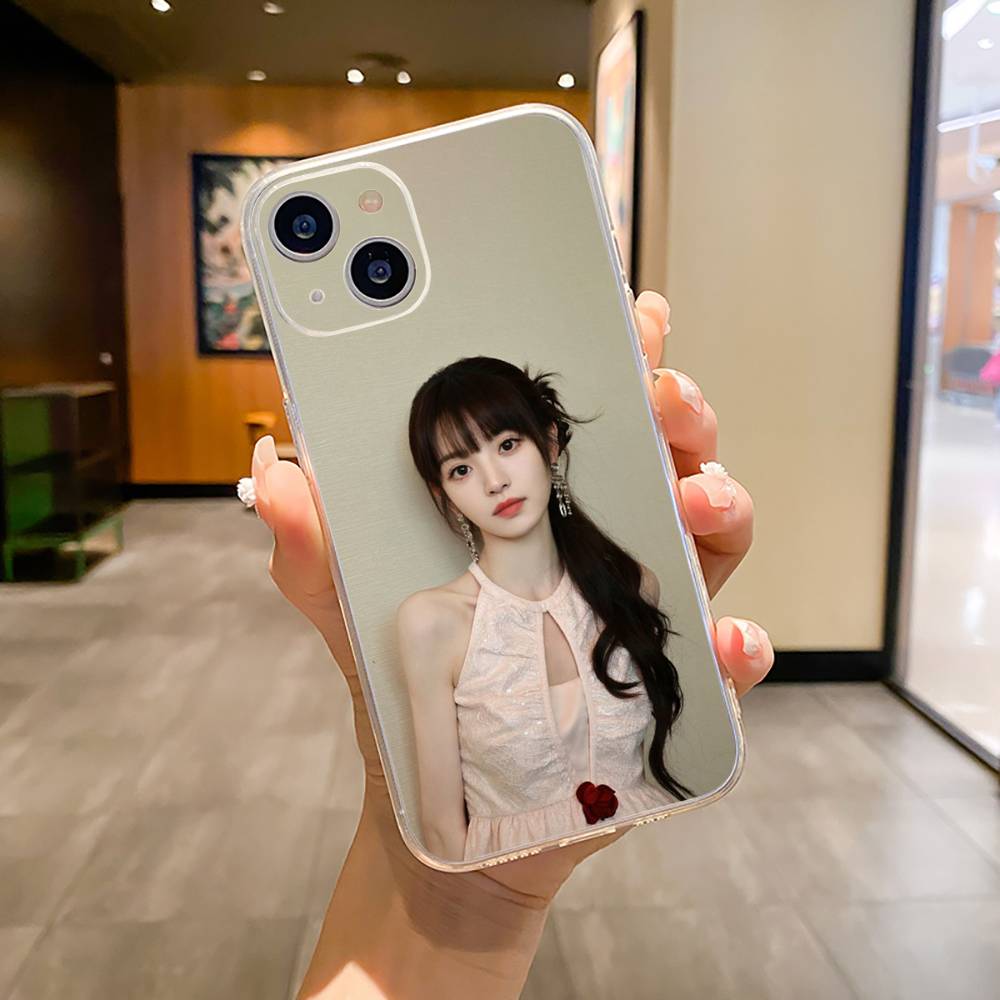 Actress Tian Xiwei Phone Case For iPhone17,16,15,14,13,12,11 ,Pro Max,16/15/14 Plus Transparent Cover