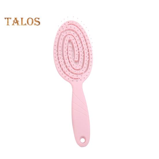 

Вентилируемая щетка для волос, портативная антистатическая, тонкая, густая, вьющаяся, длинная, влажная, сухая, плоская щетка для женщин и девочек, массаж кожи головы, укладка волос, распутывание, расческа розовый