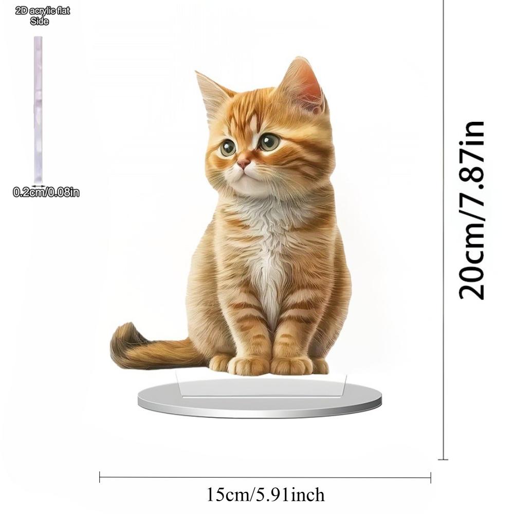 2D Flat Acrylic Dragon Decoration, Indoor and Outdoor Decoration - No Battery/electricity Required, Free Day Decoration, Shop Decoration, Durable