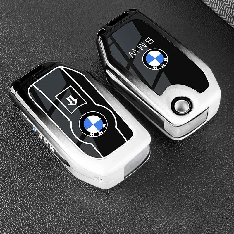 LLTXS1 Car Sticker Zinc Alloy for BMW R1200RS F900xr R1250gs C400gt K1600gt R1200GS Lc R1200RT Motorcycle Key Case Cover Accessories
