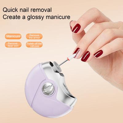 2-In-1 Multi-functional Electric Nail Clipper Kids Adults Seniors Automatic Nail Trimmer 2 Speed Baby Manicure Grinding File Fingernail Cutter