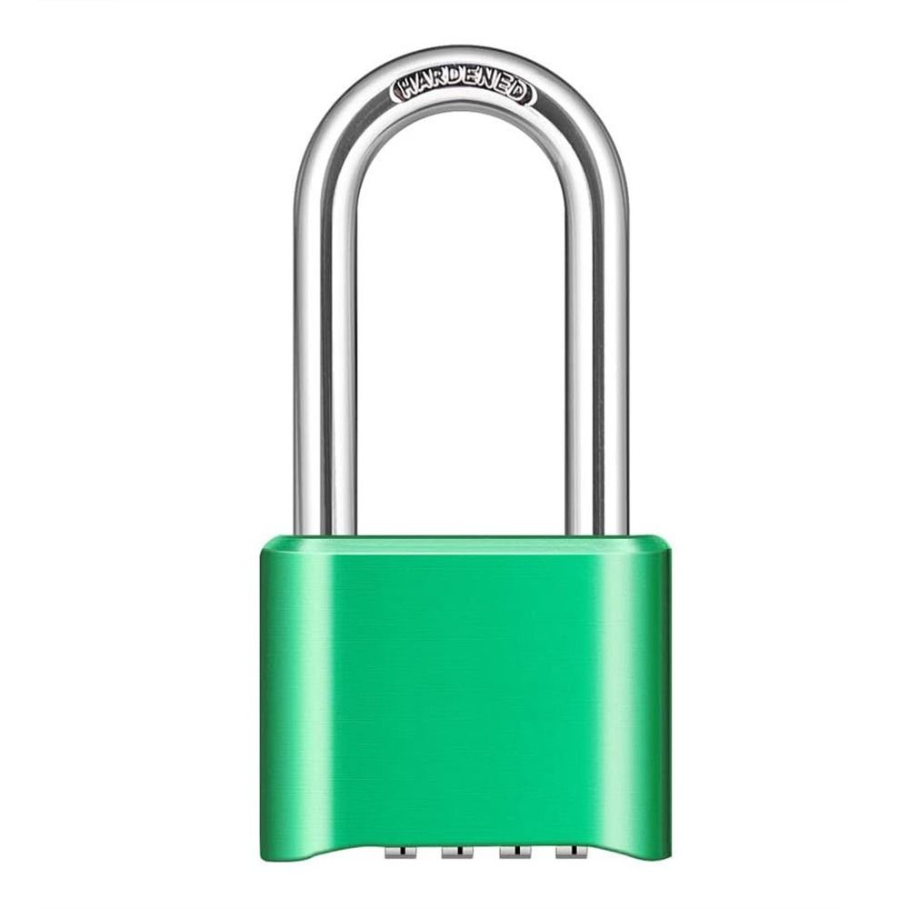 Sturdy 4-Digit Waterproof Strong Hardened Rustproof Code Lock for Indoor Outdoor Fence Padlocks Door Lock