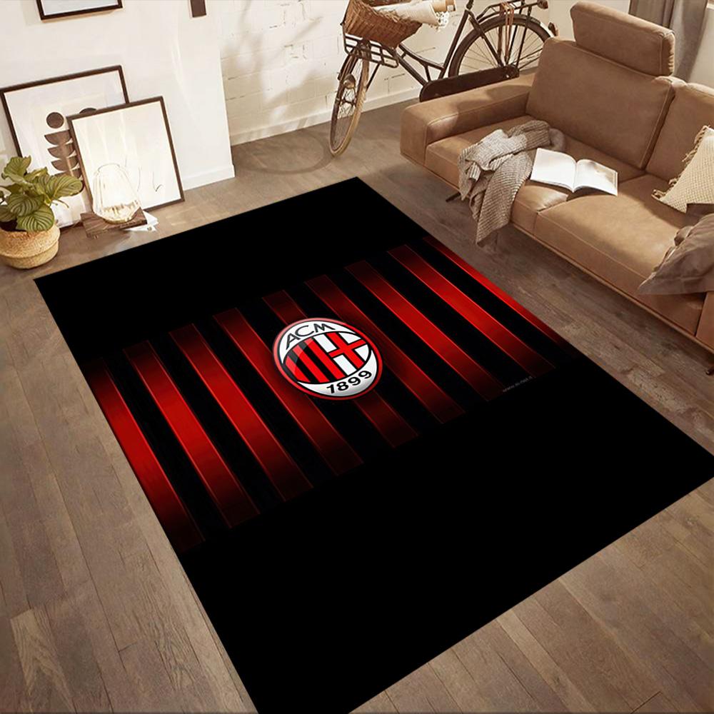 Ac Milan Floor Rug Office Rug Design For Dormitory Entryway Bedrooms Kitchen Antislip Carpet Decorate Offices Best For Christmas