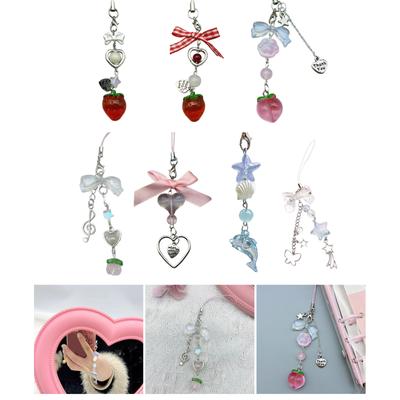 Sweet Phone Pendant Phone Charm Lovely Bowknot Phone Jewelry Stylish Decorative Bag Pendant Suitable for Any Occasion