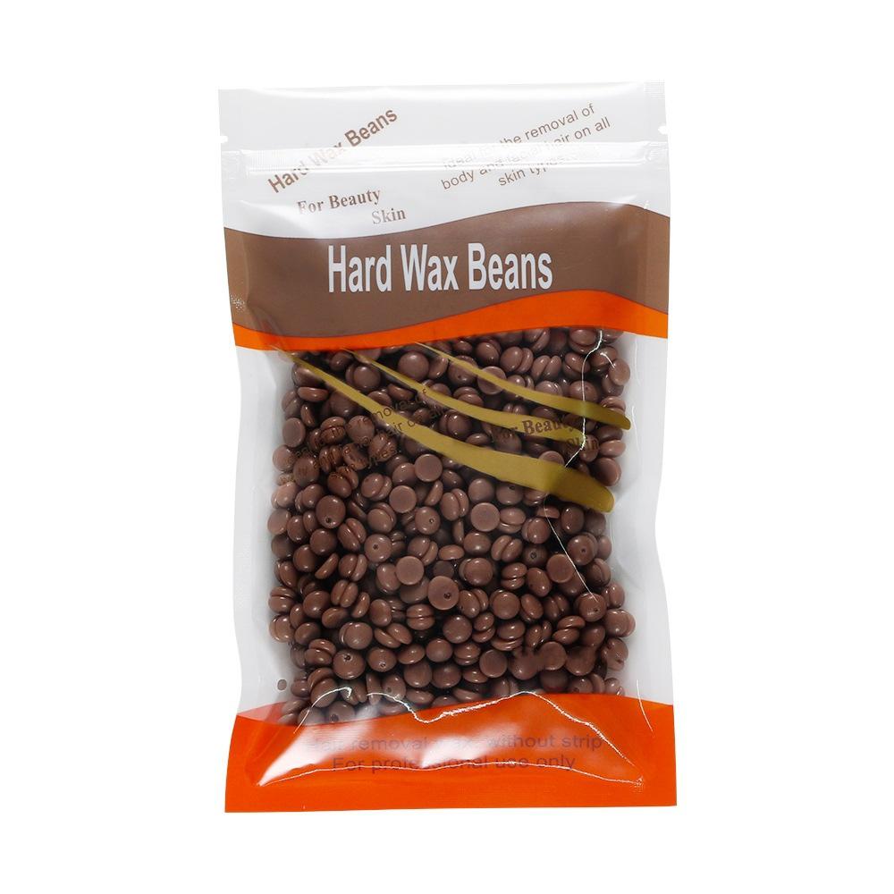 Amber Rose Hard Wax Beans for Hair Removal, 50g - Solid Cream, Paperless Depilatory Solution