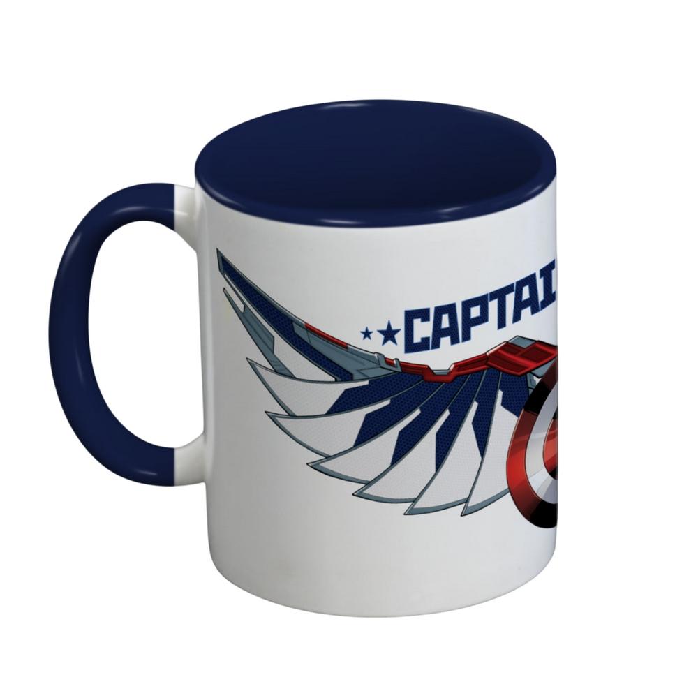 Captain America Shield Inner Two Tone Mug