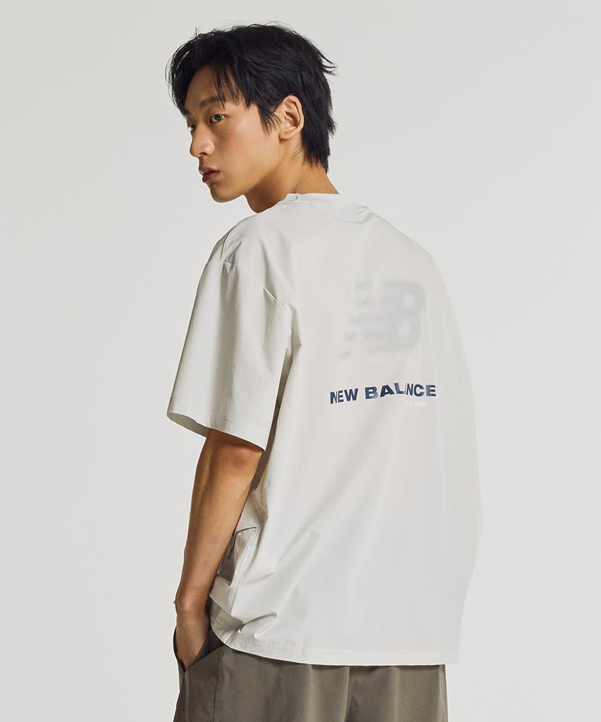 Nyuballanseu Nbneg31623 / Uni Frozen Essential Woven Short Sleeve T-Shirt (Ligth Gray)
