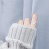 Romantic Silver Color Flower Finger Rings For Women Men Temperament Little Cherry Blossom Floral Open Ring Fashion Party Jewelry