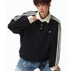Casual Mens Fall Sweatshirt With Color Block Collar And Drawstring Hem For Youth Fashion