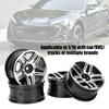 4 pcs 1.9inch Wheel Rim for Traxxas TRX4 SCX10 D90  HSP  HPI 1:10 RC Car Toy Accessoriesblack