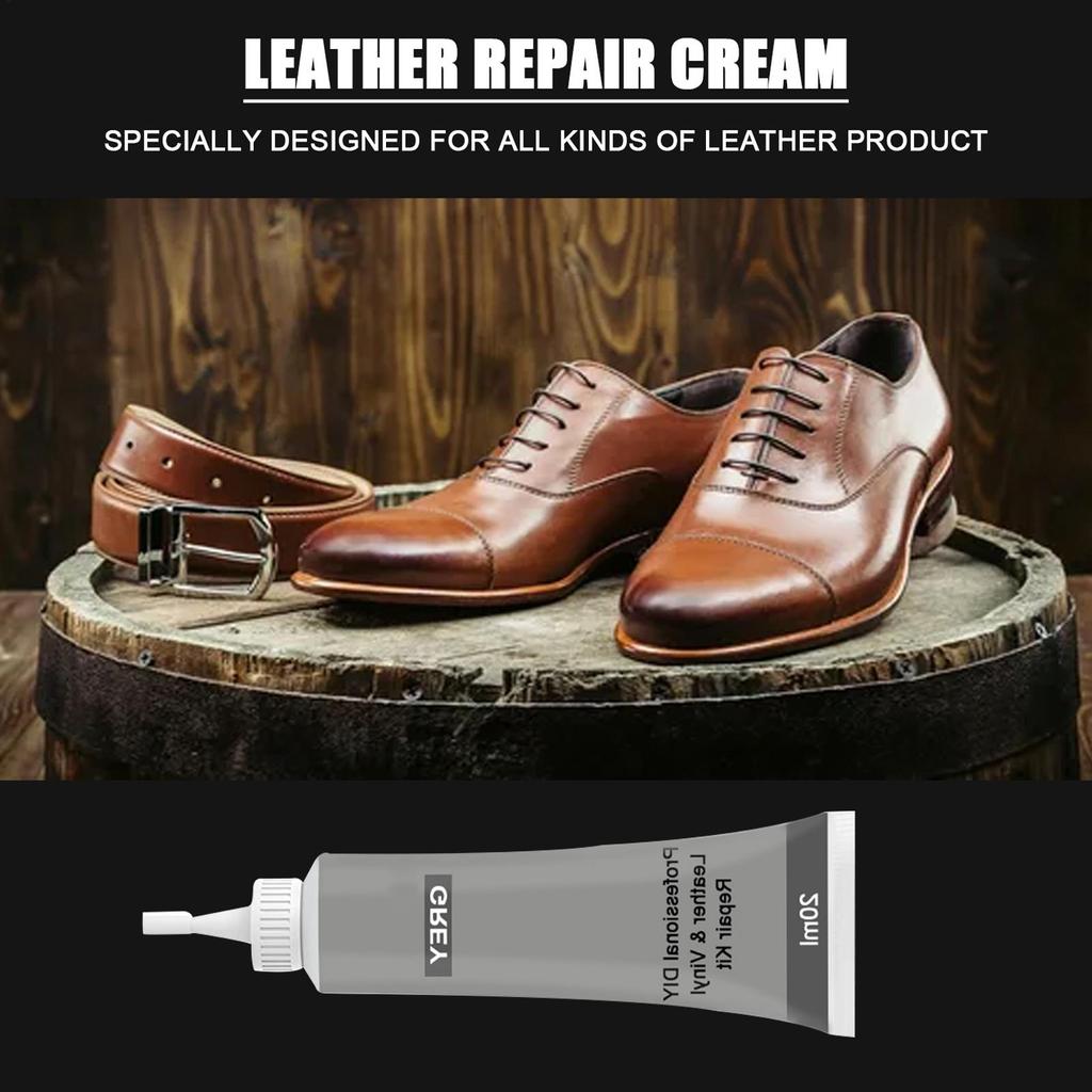 20ml Car Leather Repair Gel Cream Repair Filler Sofa Auto Seat Leather Complementary Repair Refurbishing Car Polishing Accessory