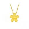 Pure Gold Slim Waist Abacus Pendant Necklace - Promotional Gift Style