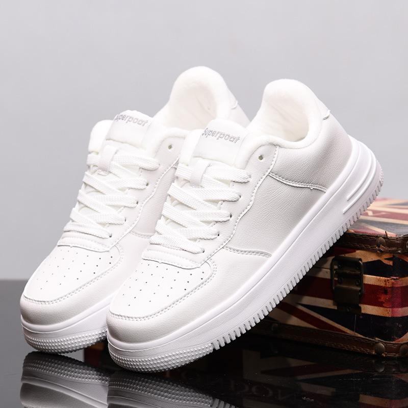 Frühling Luftwaffe Low Top Nein. 1 Kleine Weiße Schuhe Herrenschuhe Vielseitig Sommer Atmungsaktiv Lässige Board-Schuhe Paar Höhenverstärkende Schuhe 22031