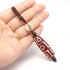 Eye Tibet Dzi Pendant Keychain Heaven Bead Key Chain Tibet Heaven Bead Keyring Agat Stone Pendant