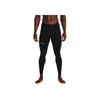 Under Armour Solid Color Compression Fitness Pants Men Bottoms Black 1370315-001