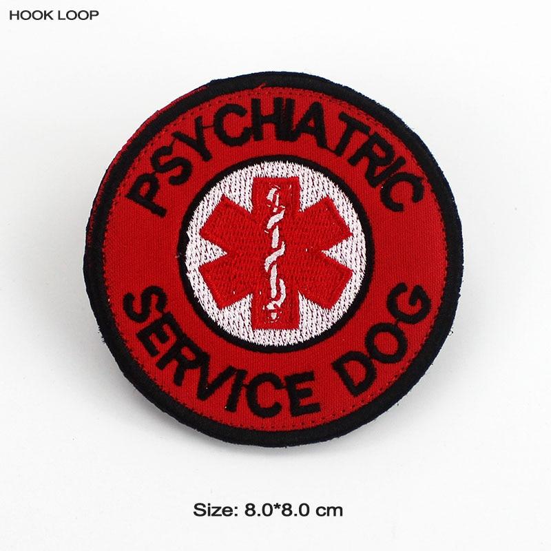 Service Dog Patches Märken för HUND DET Rör inte vid träning Säkerhetsvästar Selar Broderidekaler