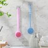 Anti Slip Shower Brush Soft Bristles Body Exfoliator High Quality Back Scrubber  Men and Women