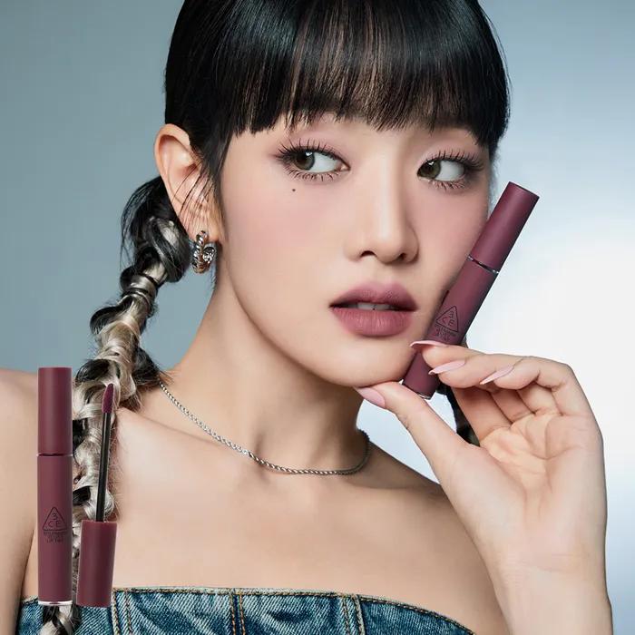 Velvet Lip Tint + Multi Eye Color Palette