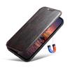 SUTENI J05 For iPhone 16 Deksel Kompatibelt med MagSafe Teksturert PU-skinn Flip-telefondeksel