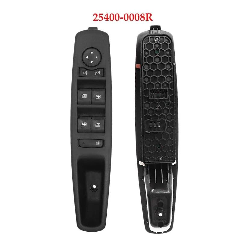 25400-0008R 254000015R 809610016R Front Left Drive Side Master Window Switch For Renault Fluence L30 Megane Laguna MK3 2008-2016