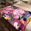 KPop Dämonenjäger Niedliche Weiche Flanelldecke, Druck für Schlafzimmer Sofas Betten, Geeignet für Reisen -HYQ14