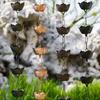 Rain Chain Drainage Chain New Horticulture Chinese Decoration Rain Chain Temple Zen Rain Chain Courtyard Rain Chain Lotus Flower