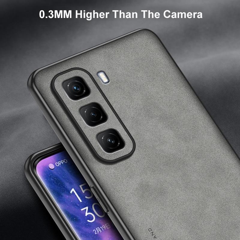 For Infinix Hot 50 Pro Plus 4G Case Luxury PU Leather Phone Case For Infinix Hot 50 5G Back Cover Matte Silicone Full Protection