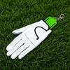 Golf Glove Holder Glove Stretcher Hanger with Keychain Golf Gloves Dryer Shaper Tool Keeper Rack Men Women Golfer Accessories