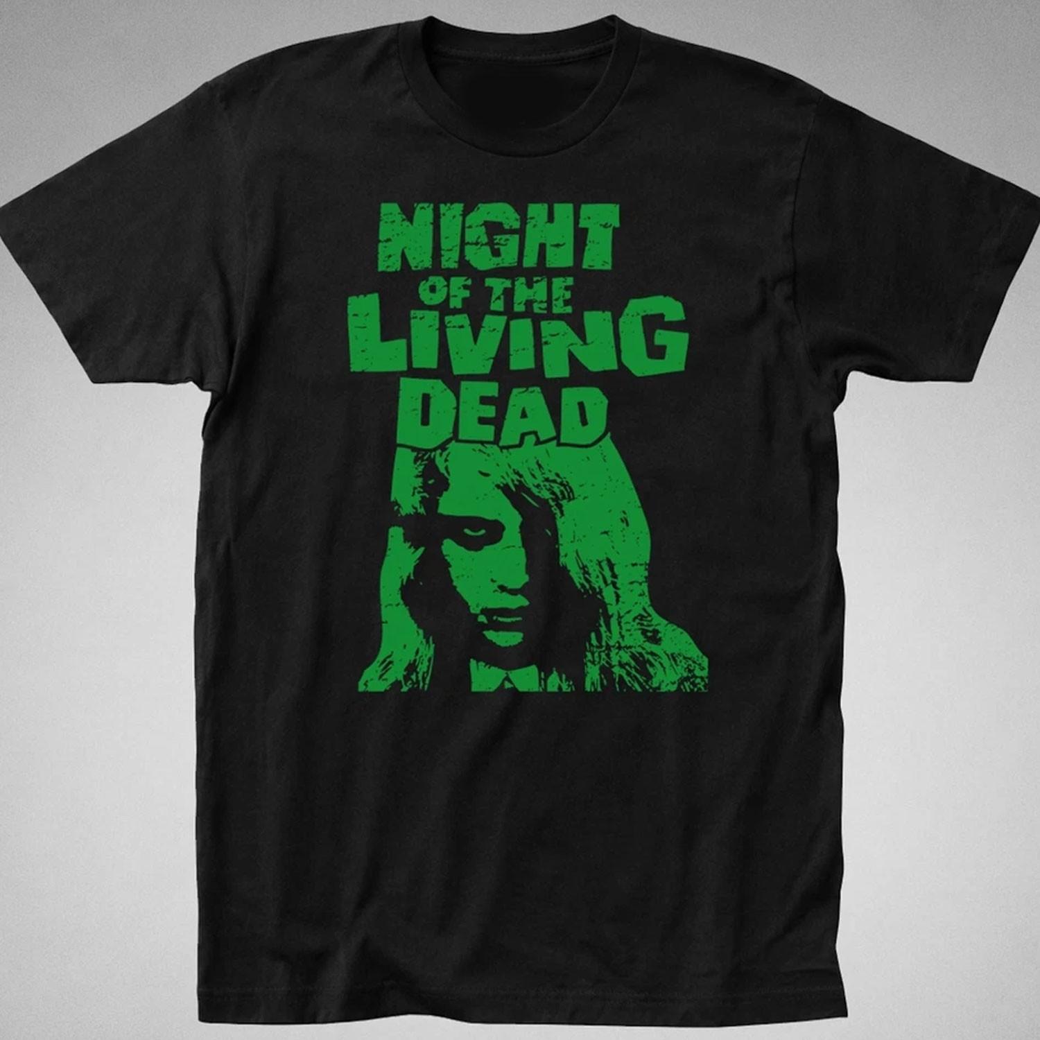 Night of the Living Dead Retro Zombie Horror T-Shirt Reprint gift fan XXXXL