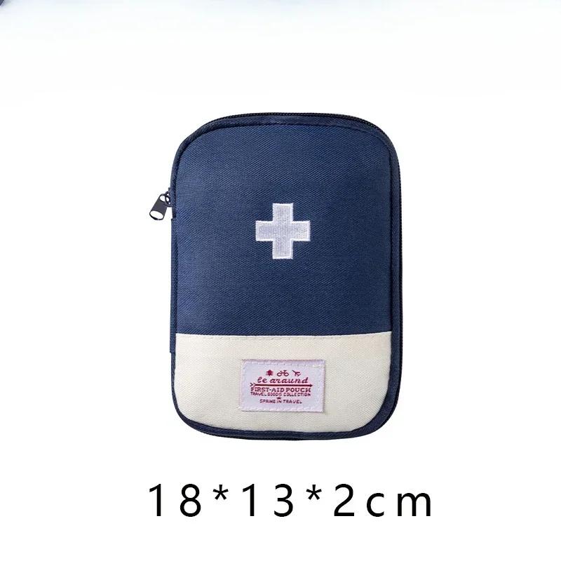 Reise Tragbare Erste Hilfe Medizintasche Mini Zuhause Outdoor Camping Medizin Aufbewahrungstasche Camping Notfall Überlebenstasche Pillendose