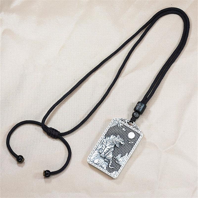 Retro náhrdelník s přívěškem s tygřím přívěškem Pánské šperky Mighty Animal Amulet Náhrdelník pro požehnání přítele k narozeninám