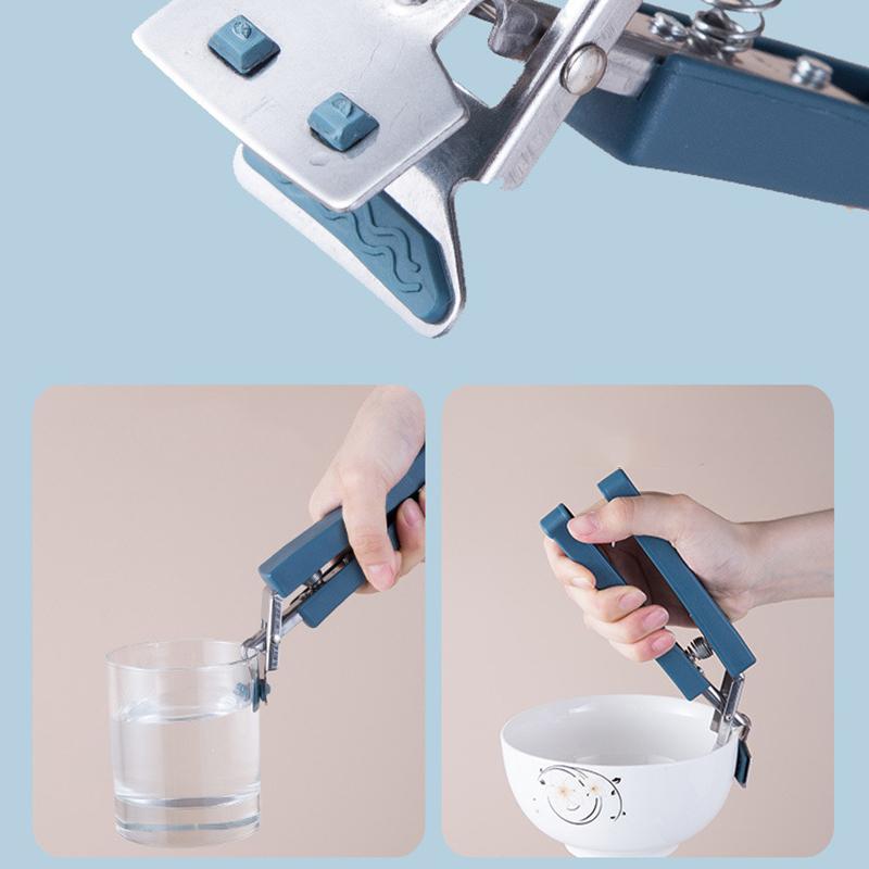 Klip proti opaření Kleště na horké mísy Odolné vůči vysokým teplotám Protiskluzové Odstraňování horkých pánví Nádobí Kuchyňské doplňky