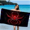 Spider Microfiber Beach Towel, Soft And Absorbent, Quick-Dry, Ideal for Summer Travel, Beach Essential, Swimming Pool Gifts