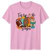 Tis The Season Unisexs TShirt Leopard Print Pumpkin Spice Autumn