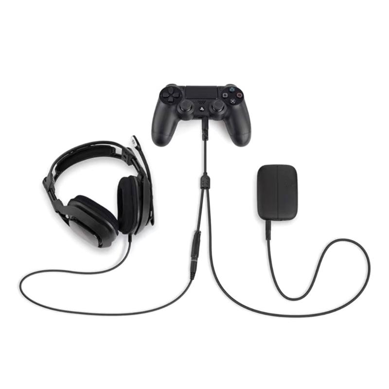 New 2m Chat Link Adapter Cable for 3.5mm 1 Female to 2 Male Adapter Cable for /Switch HD60S Gaming Accessories