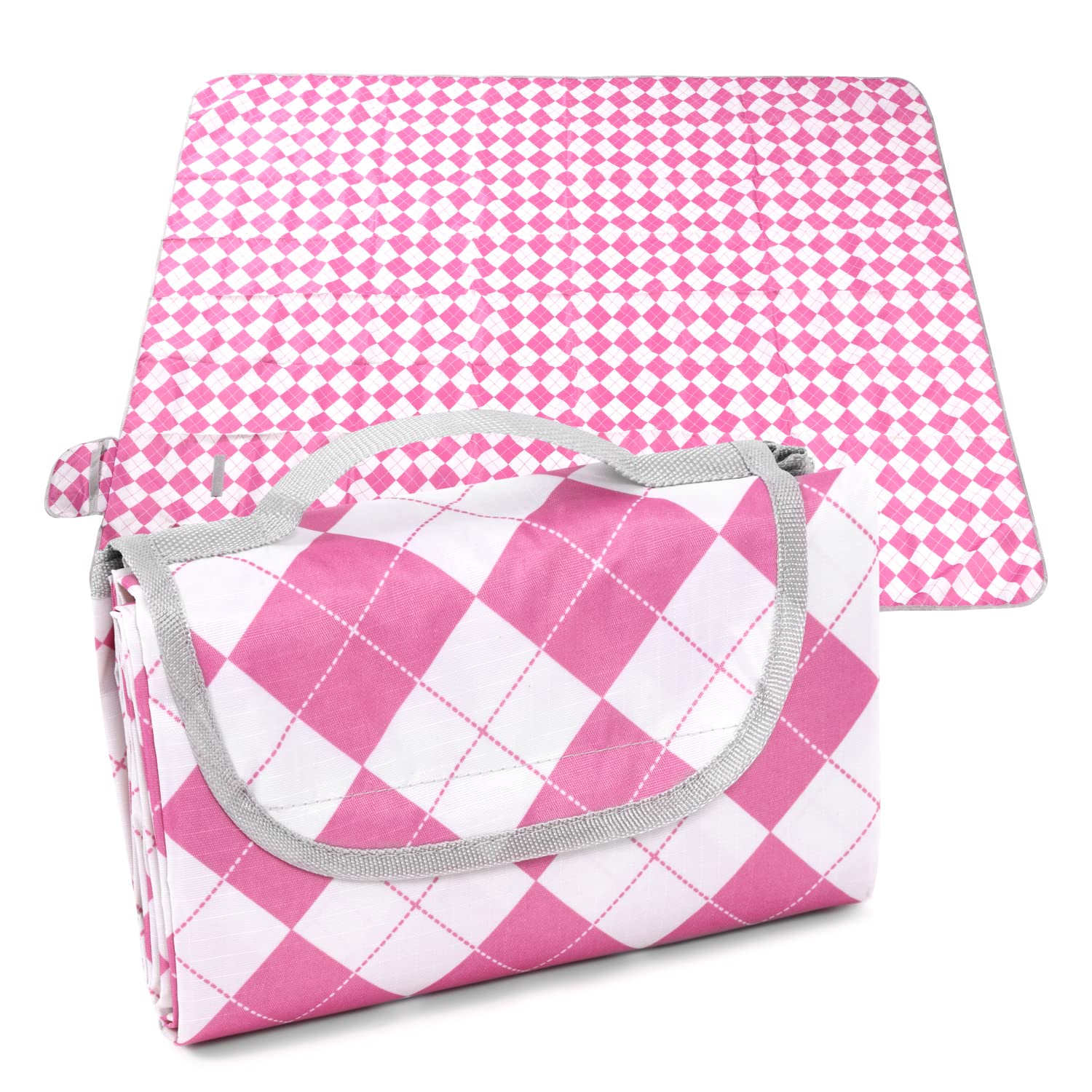 

Picnic Picnic Waterproof Sheet, Pink, Thick, Large, 150x200cm, Mat, Compact, рожевий