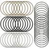 STD Piston Ring Set, 41859CP Replacement Piston Rings Compatible with Chevy/with GMC 4.8L 5.3L LS Engines 1999-2016